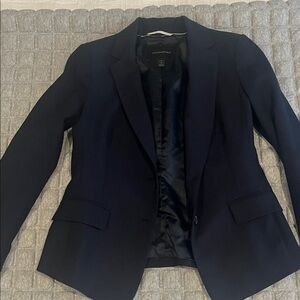 Banana Republic Navy Blue Women's Tailored Blazer